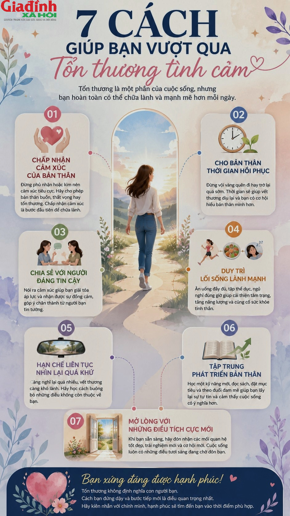 7 c&aacute;ch vượt qua tổn thương t&igrave;nh cảm v&agrave; chữa l&agrave;nh cảm x&uacute;c sau những đổ vỡ - Ảnh 1.