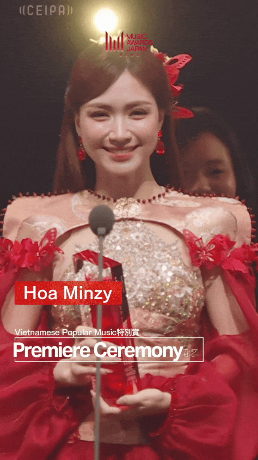 Hòa Minzy nhận giải thưởng tại Music Awards Japan 2026 cùng ca khúc Bắc Bling - Ảnh 2. Hòa Minzy nhận giải thưởng tại Music Awards Japan 2026 cùng ca khúc Bắc Bling - Ảnh 2.