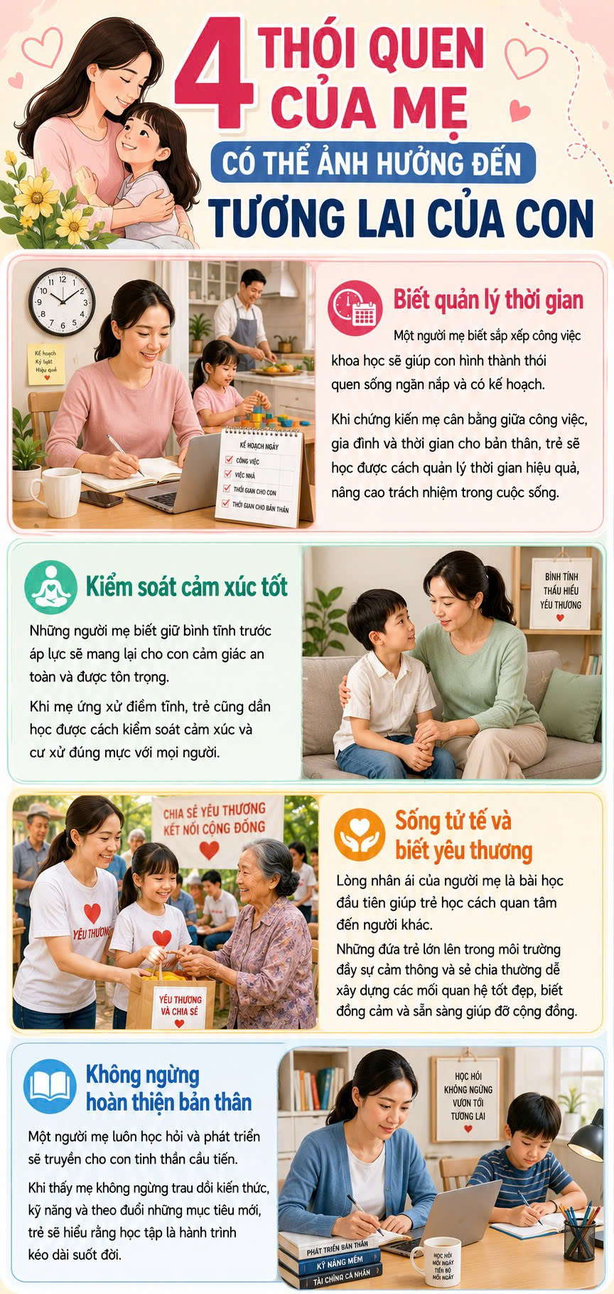 Những đứa trẻ xuất sắc thường c&oacute; người mẹ sở hữu 4 đặc điểm n&agrave;y - Ảnh 1.