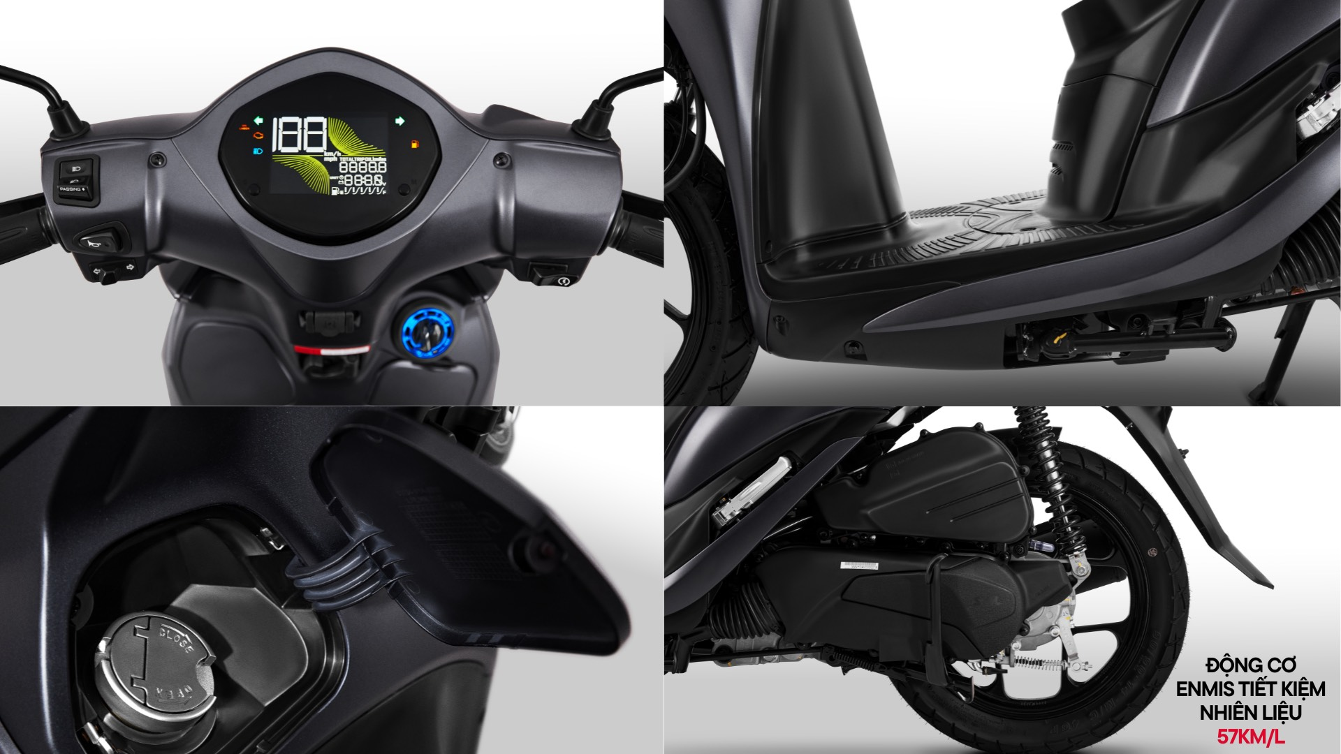 Xe ga 125cc gi&aacute; rẻ cho ph&aacute;i nữ tiết kiệm nhi&ecirc;n liệu , di chuyển nhẹ nh&agrave;ng năm 2026 - Ảnh 4.