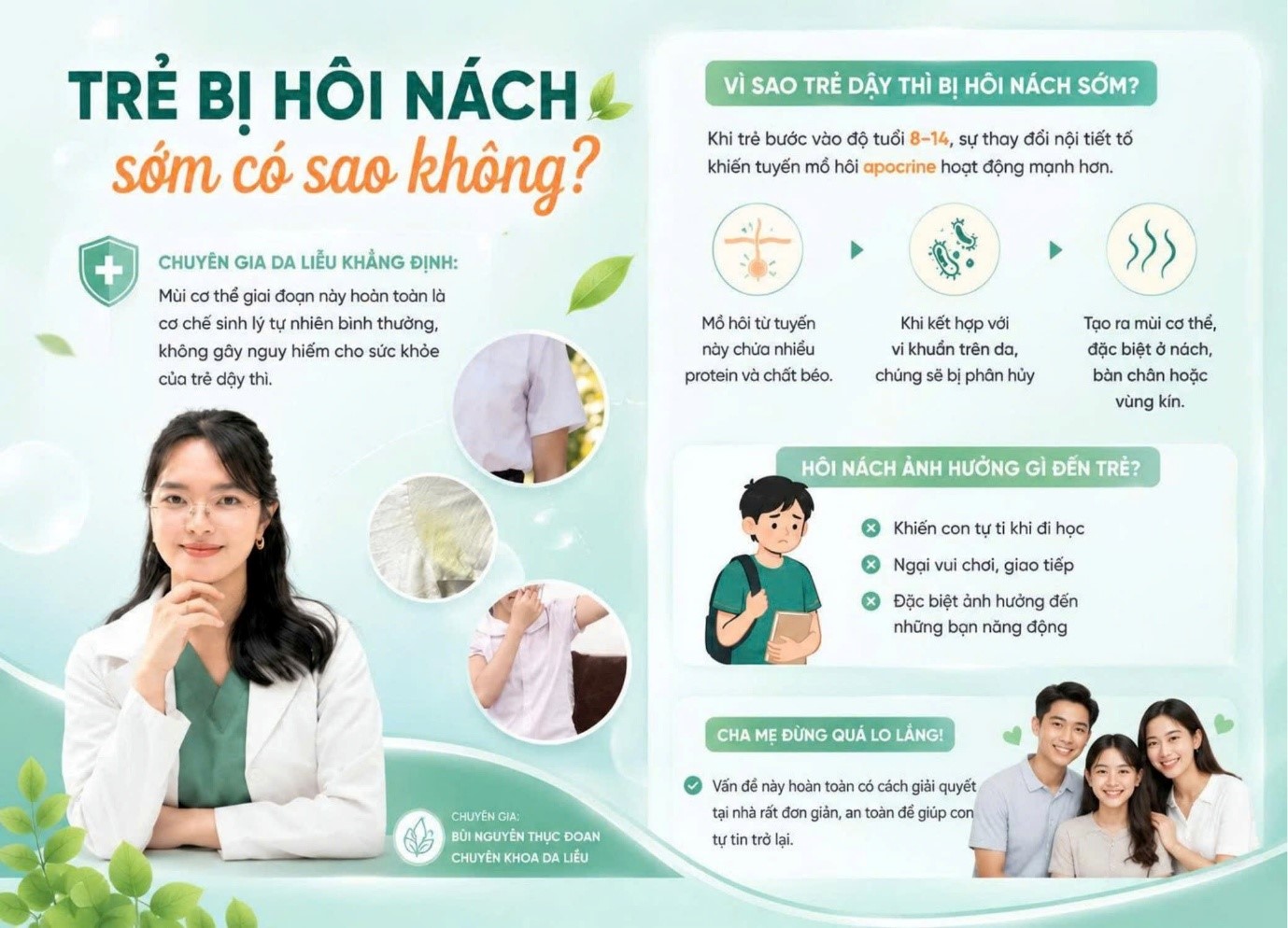 LĂN KHỬ MÙI CÓ GÂY UNG THƯ KHÔNG