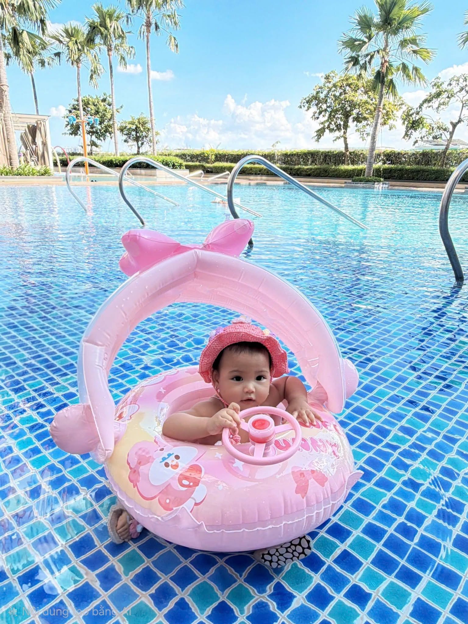 Con gái H'Hen Niê 9 tháng tuổi diện bikini slay gây sốt mạng xã hội - Ảnh 3. Con gái H'Hen Niê 9 tháng tuổi diện bikini slay gây sốt mạng xã hội - Ảnh 3.