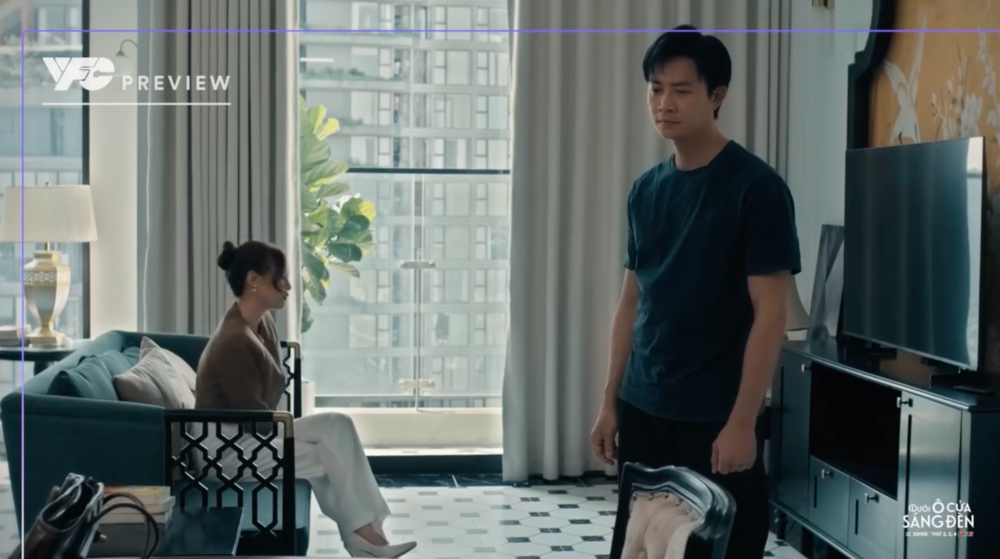 Dưới ô cửa sáng đèn - Tập 18: Diệu kiên quyết chia tay , Dương không đồng ý ly hôn - Ảnh 3.