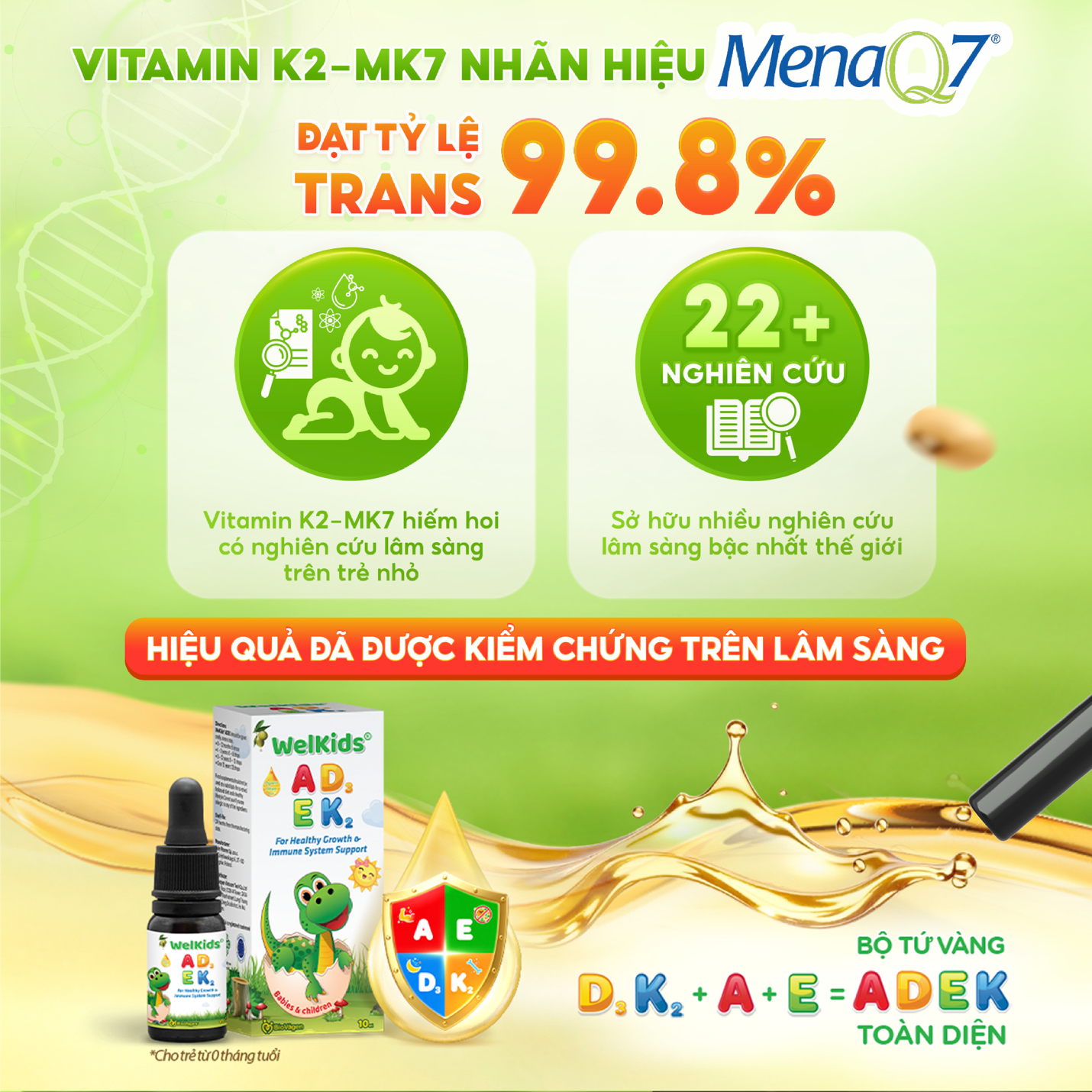 WelKids® ADEK: Mảnh ghép quan trọng trong 3 nguyên tắc vàng nuôi dưỡng trẻ 1000 ngày đầu đời - Ảnh 4.