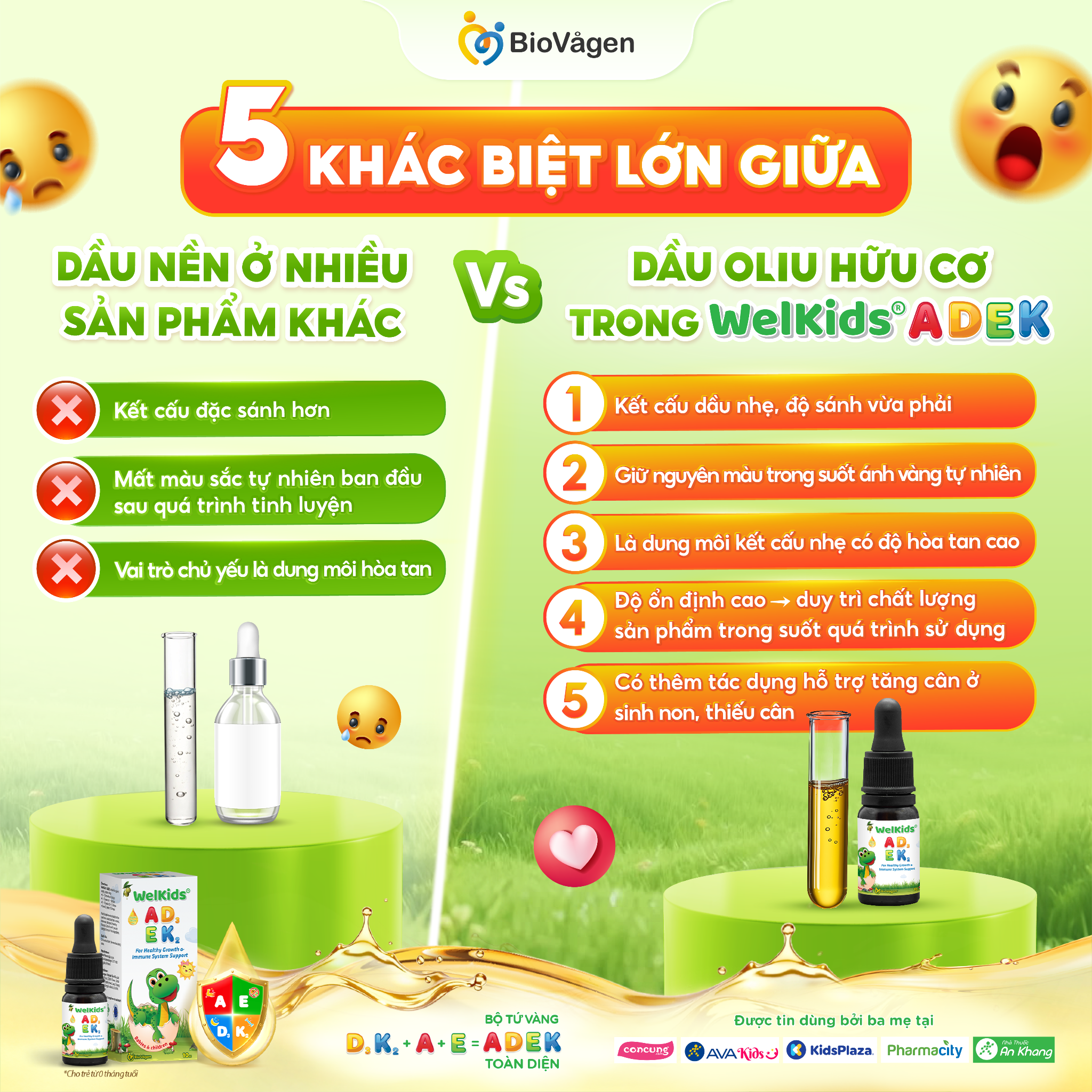 WelKids® ADEK: Mảnh ghép quan trọng trong 3 nguyên tắc vàng nuôi dưỡng trẻ 1000 ngày đầu đời - Ảnh 5.