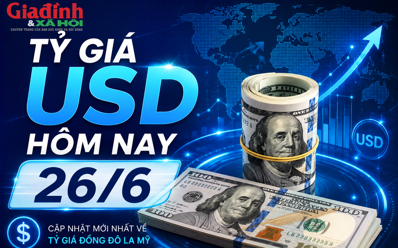 Tỷ gi&aacute; USD h&ocirc;m nay 27/6: Đồng Đ&ocirc; la Mỹ b&aacute;n ra tại nhiều ng&acirc;n h&agrave;ng ở mức 26,454 đồng/USD - Ảnh 5.
