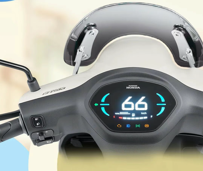 Rẻ hơn cả Vision, xe ga 125cc của Honda giá 30,8 triệu đồng thiết kế hoài cổ, trang bị chẳng kém SH Mode - Ảnh 5.