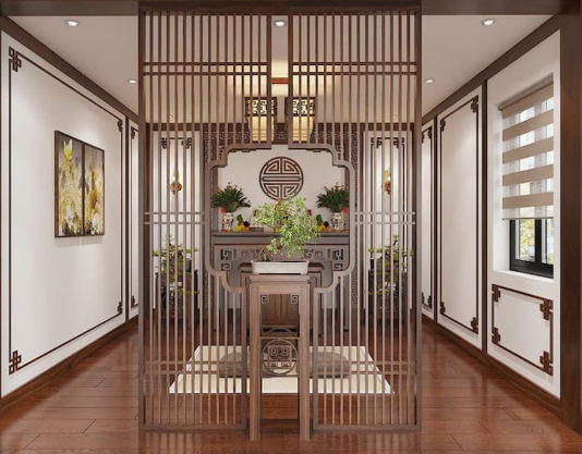 Vị tr&iacute; v&agrave; hướng cửa ph&ograve;ng thờ chuẩn phong thủy mang lại b&igrave;nh an - Ảnh 3.