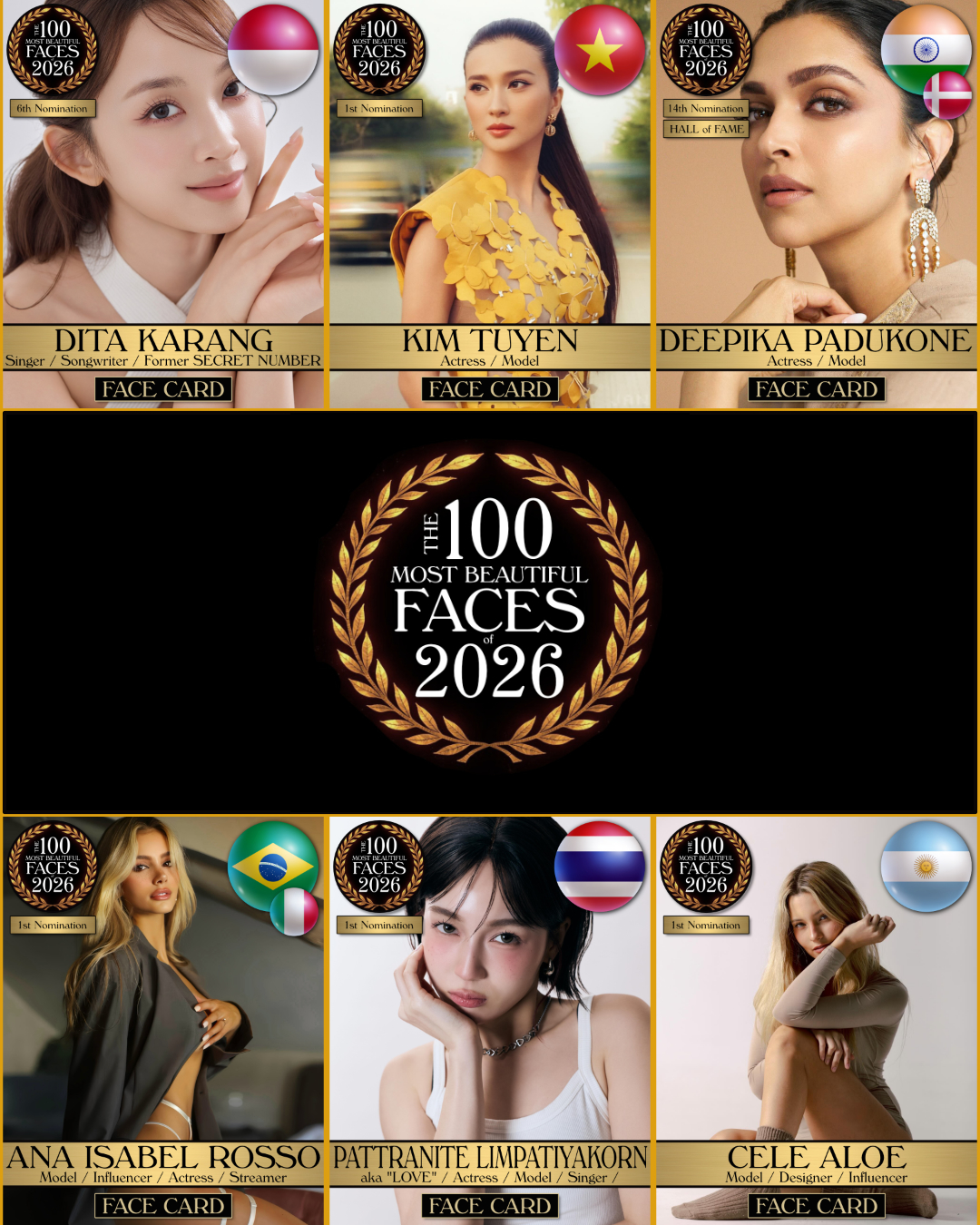 Kim Tuyến được đề cử top 100 gương mặt đẹp nhất thế giới 2026 - Ảnh 1.