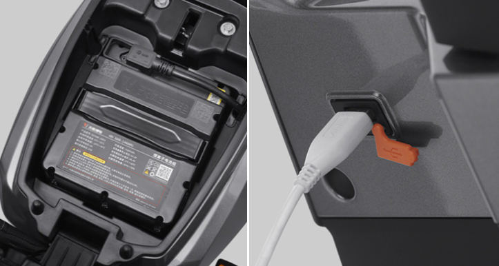 Xe m&aacute;y điện Honda gi&aacute; 12 triệu đồng: Thiết kế gọn nhẹ , pin lithium 80 km / lần sạc - Ảnh 4.