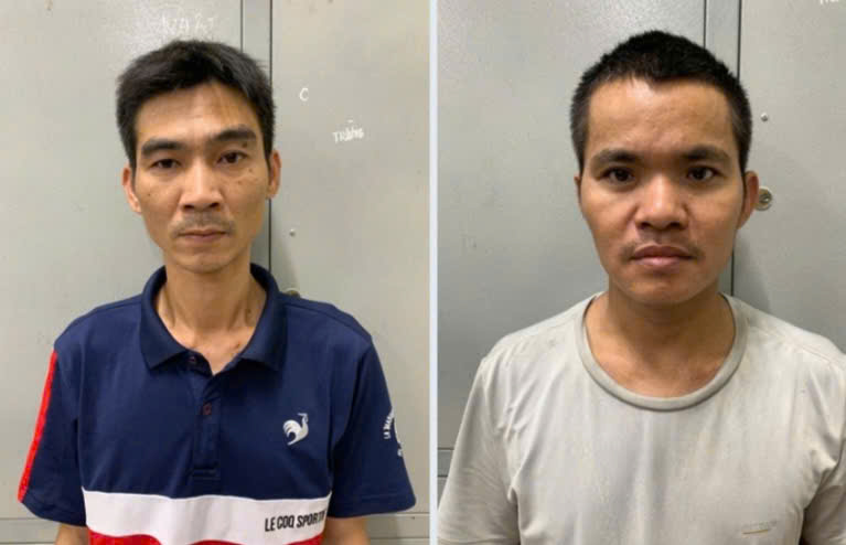 Biết c&ocirc;ng an triệt ph&aacute; đường d&acirc;y đ&aacute;nh bạc, 2 g&atilde; thanh ni&ecirc;n đầu th&uacute; - Ảnh 1.