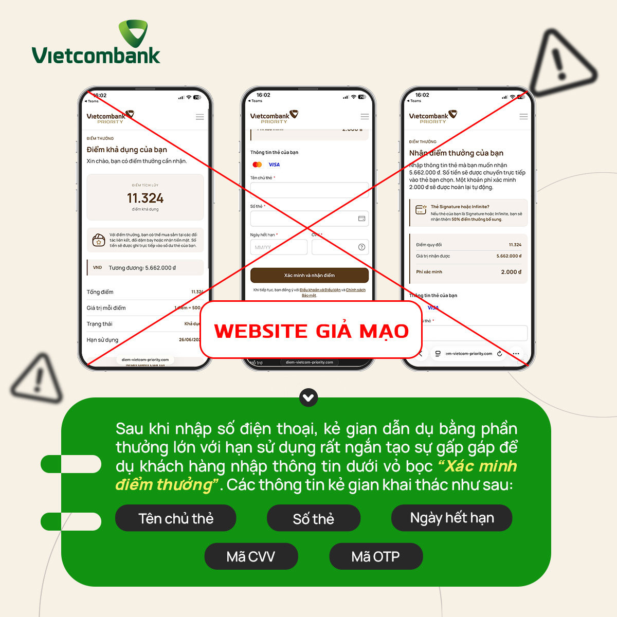 Th&ocirc;ng b&aacute;o quan trọng của Vietcombank gửi đến tất cả kh&aacute;ch h&agrave;ng - Ảnh 2.