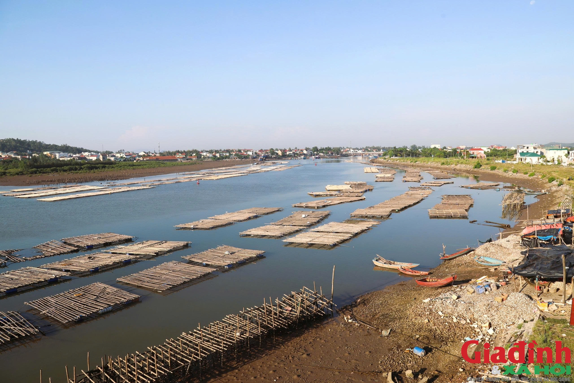 R&aacute;c vỏ h&agrave;u bủa v&acirc;y nhiều tuyến s&ocirc;ng ven biển Nghệ An - Ảnh 1.