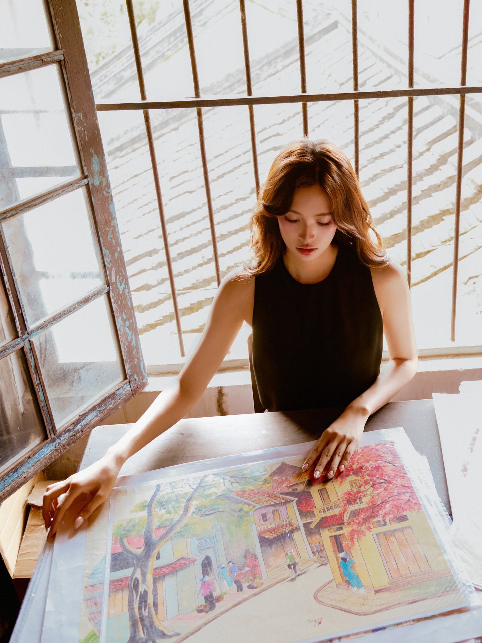 Sắc v&oacute;c g&acirc;y thương nhớ của một n&agrave;ng hậu genZ tr&ecirc;n đường phố Hội An - Ảnh 8.