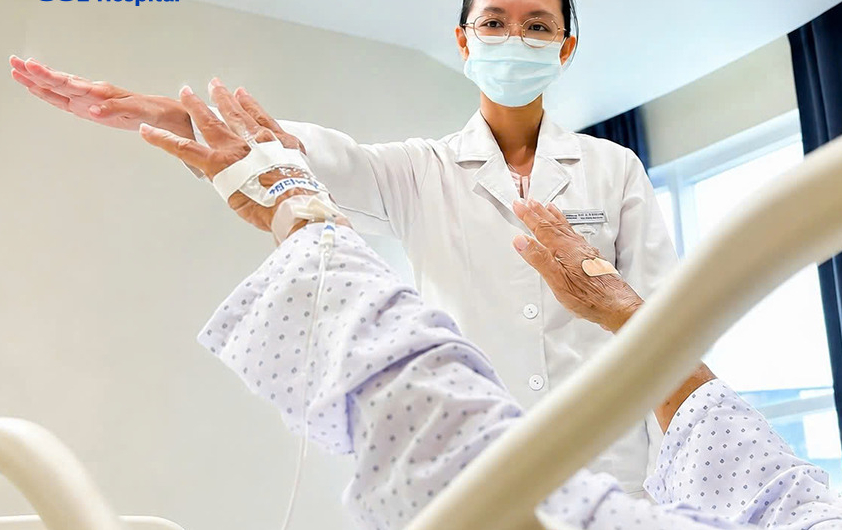 Đột quỵ trong lúc ăn cơm, cụ ông U100 hồi phục bất ngờ nhờ một quyết định của gia đình 1 Đột quỵ trong lúc ăn cơm, cụ ông U100 hồi phục kỳ diệu nhờ làm việc này - Ảnh 1.