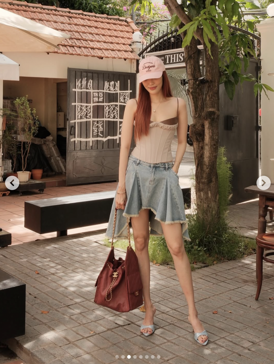 Si&ecirc;u mẫu Lan Khu&ecirc; v&agrave; phong c&aacute;ch m&ugrave;a h&egrave; năng động tại tuổi 34 - Ảnh 5.