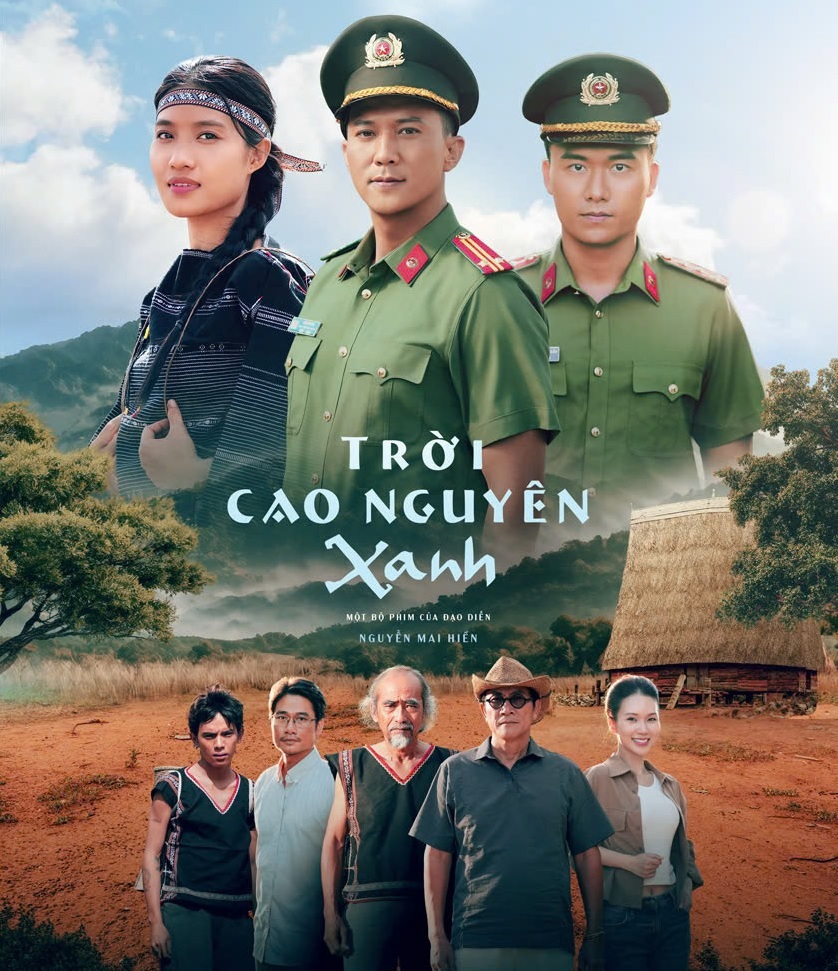 Điều bất ngờ về nam diễn viên Trung tá công an trong 'Trời cao nguyên xanh' - Ảnh 8.