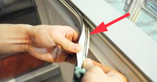 Mẹo giúp loại bỏ mảng mốc đen và mùi hôi giăng cao su tủ lạnh - Ảnh 2.
