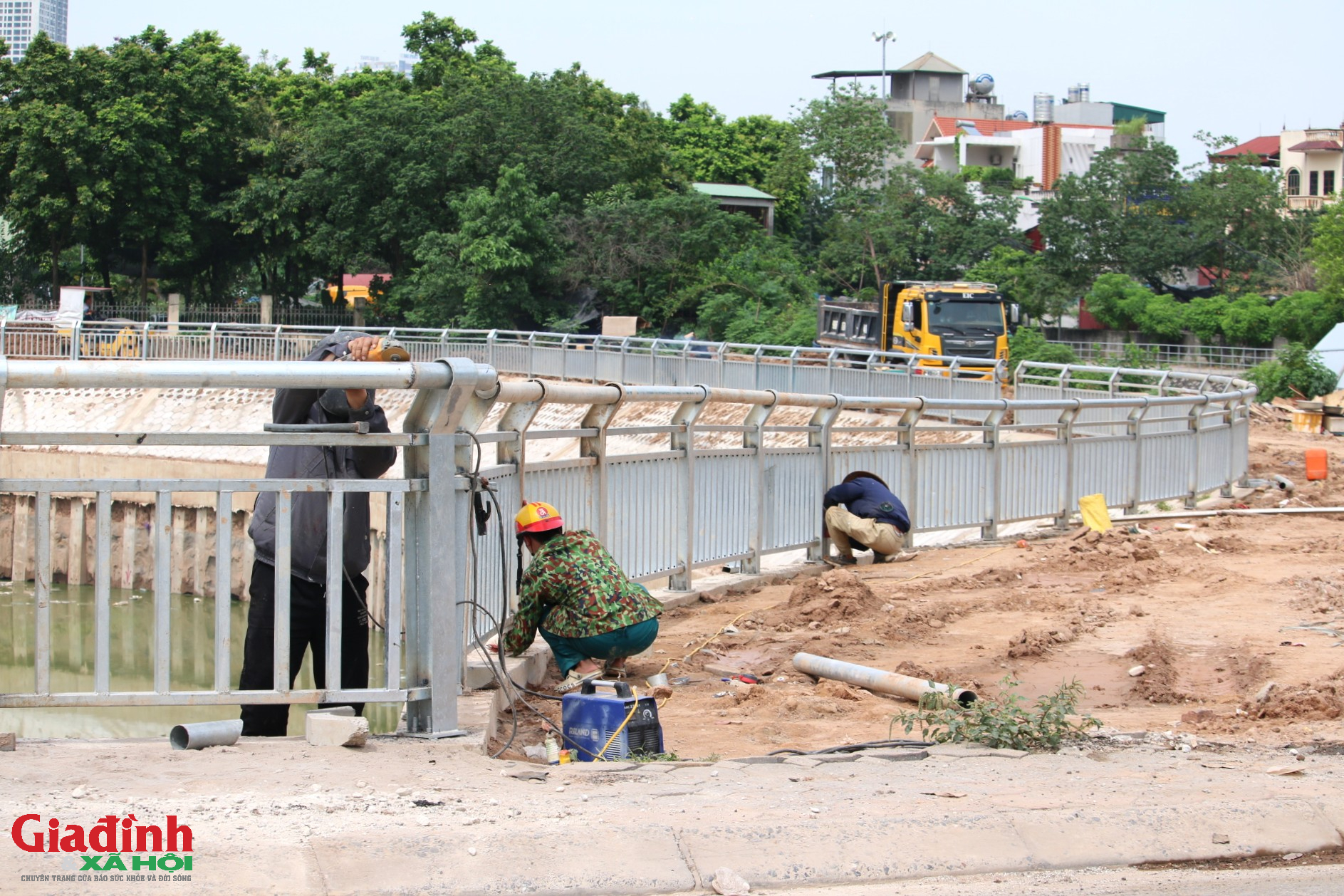 Hồ điều h&ograve;a Đồng B&ocirc;ng 2 sắp vận h&agrave;nh gi&uacute;p giảm ngập &uacute;ng ph&iacute;a T&acirc;y H&agrave; Nội - Ảnh 8.
