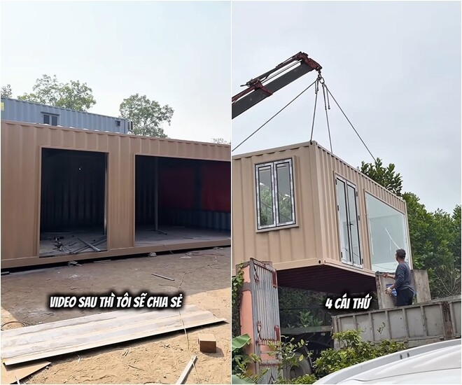Nữ diễn viên miền Bắc xây nhà container đẹp như cổ tích năm 2026 - Ảnh 4.