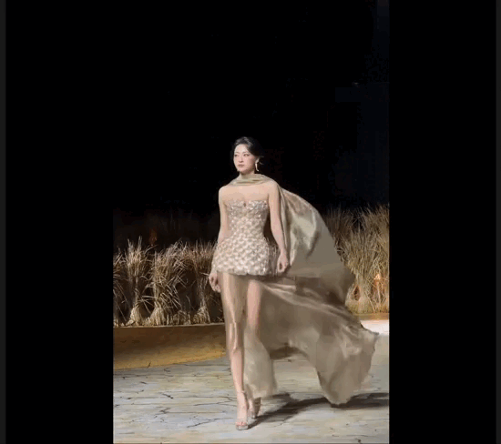 Lương thùy Linh tỏa sáng với đôi chân 1m22 tại Vietnam Beauty Fashion Fest 2026 - Ảnh 1.