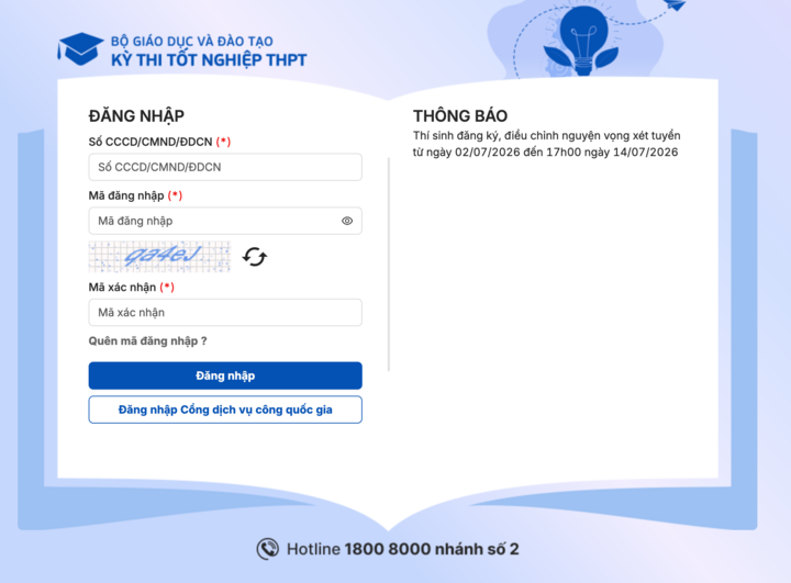 Chi tiết 6 bước đăng k&yacute; nguyện vọng x&eacute;t tuyển đại học 2026 - Ảnh 2.