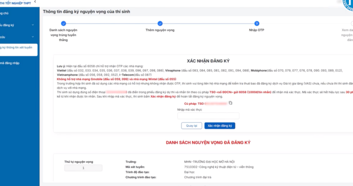 Chi tiết 6 bước đăng k&yacute; nguyện vọng x&eacute;t tuyển đại học 2026 - Ảnh 5.