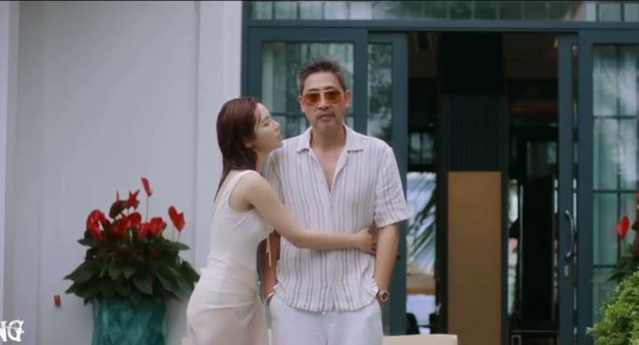 Diễn vi&ecirc;n Đinh Ngọc Anh tỏa s&aacute;ng trong vai người t&igrave;nh của &ocirc;ng tr&ugrave;m phim Lửa trắng - Ảnh 1.