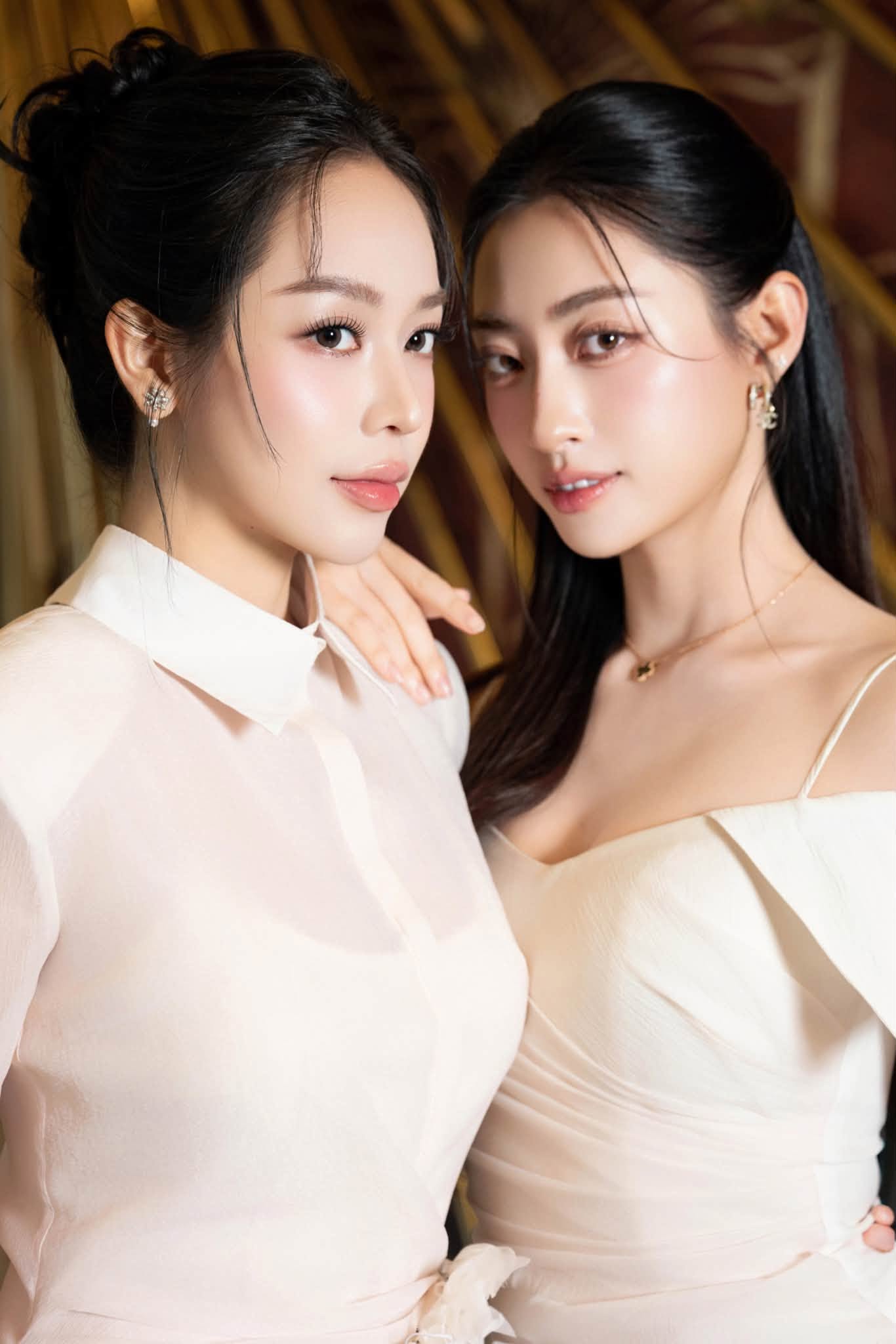 Thanh thủy v&agrave; Lương th&ugrave;y Linh ' đọ sắc ' với nhan sắc cuốn h&uacute;t tại H&agrave; Nội 2026 - Ảnh 1.