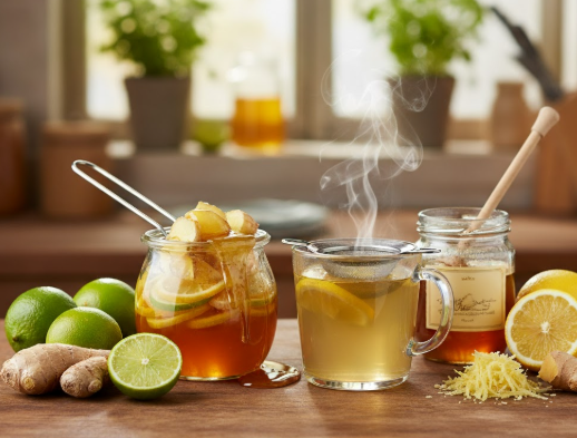 Uống nước gừng sả chanh đ&uacute;ng c&aacute;ch để giải độc gan - Ảnh 2.