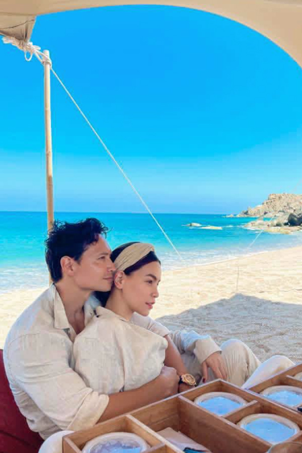 Kỉ niệm 9 năm b&ecirc;n nhau, Kim L&yacute; nhắn Hồ Ngọc H&agrave;: 'Y&ecirc;u em rất nhiều' - Ảnh 3.