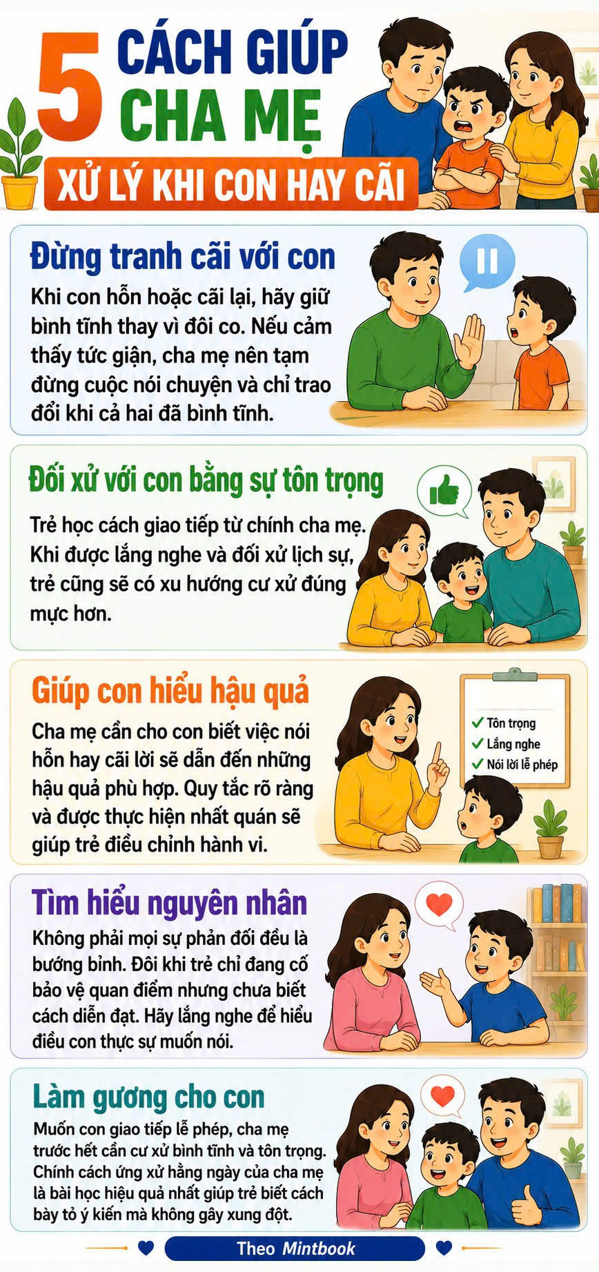 Đừng mắng khi con hay c&atilde;i, đ&acirc;y l&agrave; 5 điều cha mẹ th&ocirc;ng minh sẽ l&agrave;m - Ảnh 1.