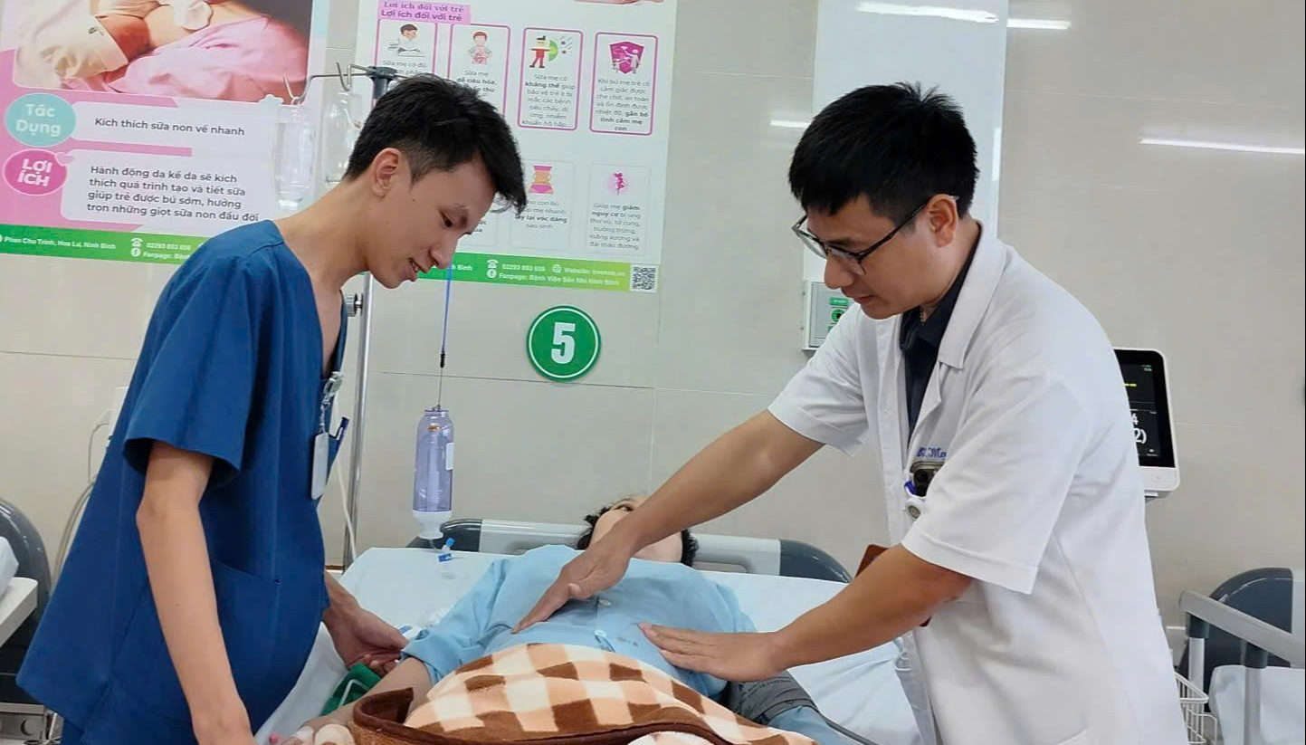 Mang thai nhờ IVF, sản phụ chỉ có một quả thận vượt cạn an toàn tại Ninh Bình - Ảnh 2.