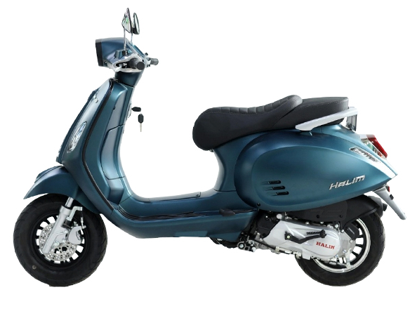 Phát hiện xe ga giá 21,5 triệu đồng ở Việt Nam đẹp như scooter châu Âu, tiết kiệm nhiên liệu, không cần bằng lái - Ảnh 2.