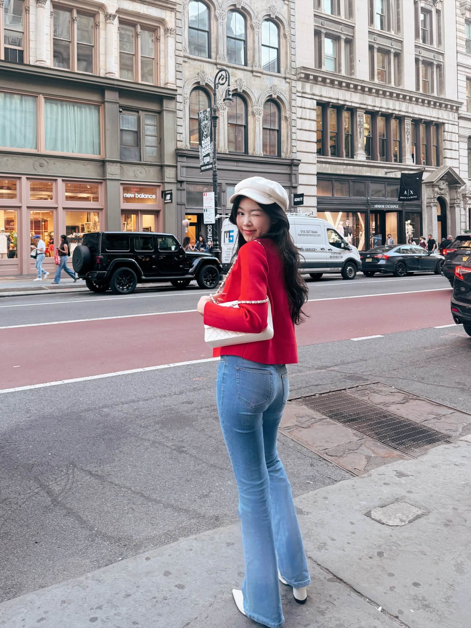Con g&aacute;i Quyền Linh tỏa s&aacute;ng với phong c&aacute;ch thời trang tại New York - Ảnh 8.