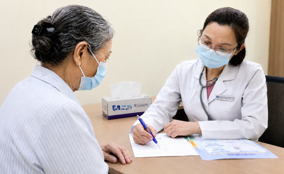 Mệt mỏi, sụt cân tưởng do tuổi già, người phụ nữ 73 tuổi phát hiện cường giáp gây suy tim - Ảnh 1.