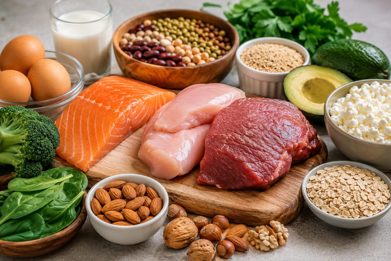 Ăn đủ protein  quan trọng thế n&agrave;o khi c&oacute; tuổi? - Ảnh 1.