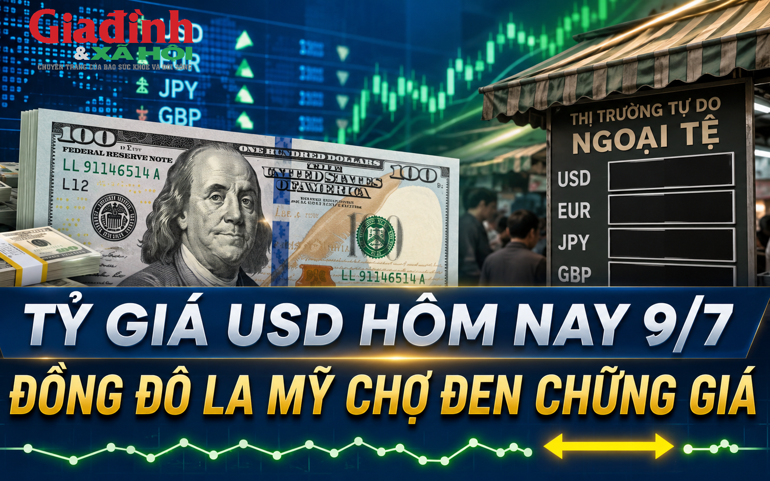 Tỷ gi&aacute; USD h&ocirc;m nay 10/7: Gi&aacute; USD tại khối ng&acirc;n h&agrave;ng giảm, 'chợ đen' đi ngang - Ảnh 4.