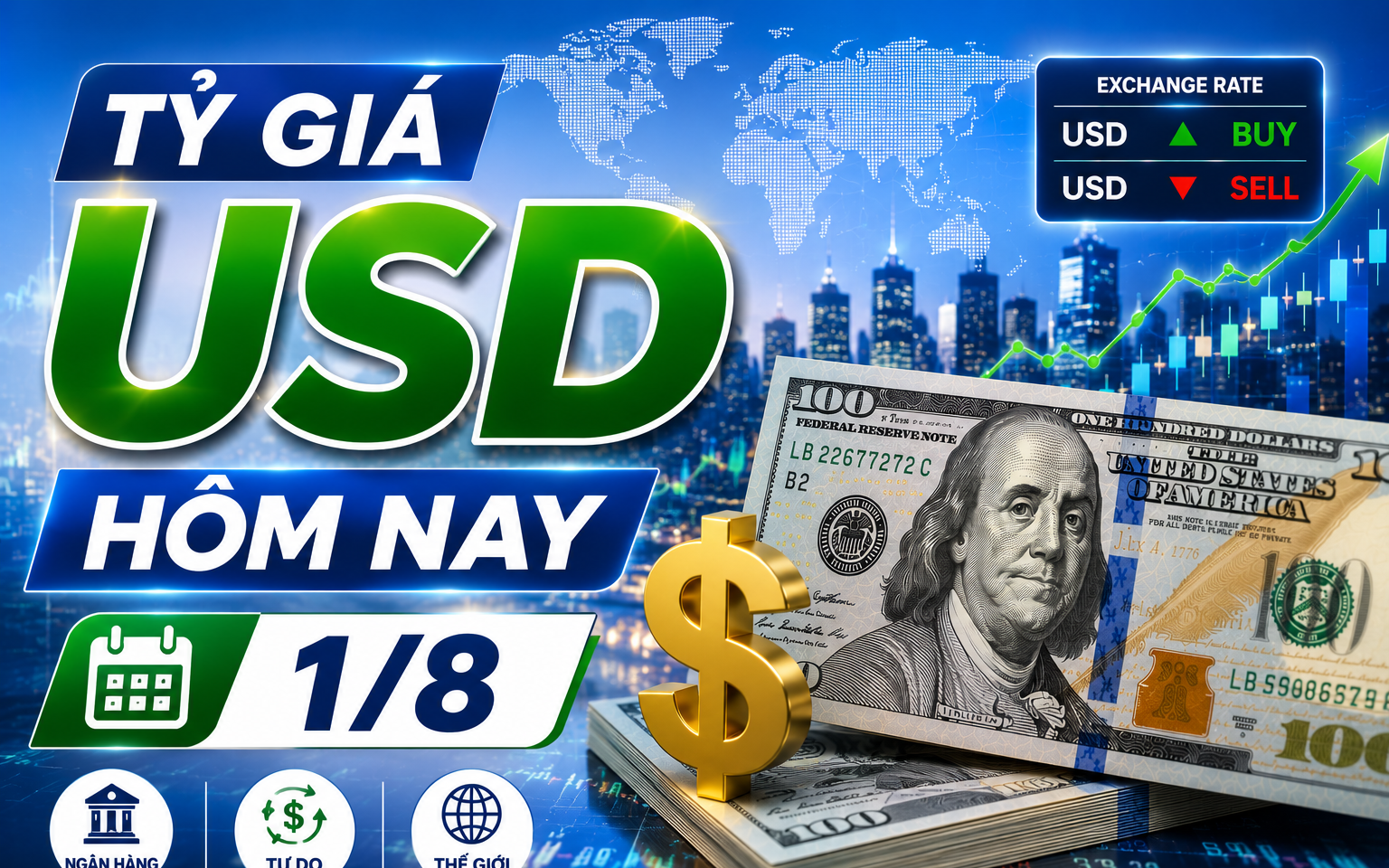 Tỷ giá USD hôm nay 2/8: Đồng Đô la Mỹ chững giá tại ngân hàng và 'chợ đen' - Ảnh 5.