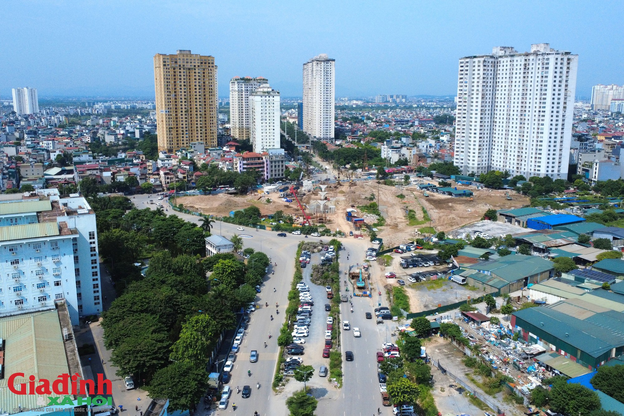 H&agrave; Nội: Sau gần 10 năm 'đắp chiếu', n&uacute;t giao Phạm Tu - Đường 70 tăng tốc chạy đua về đ&iacute;ch - Ảnh 1.