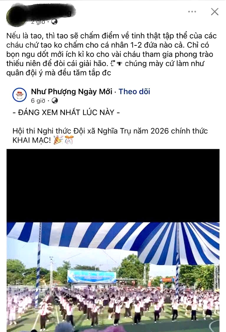 Hành động bất ngờ của người mẹ khi con gái bị loại khỏi đội nghi thức - Ảnh 1.