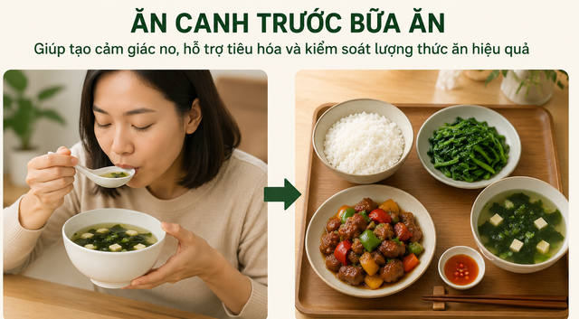 Mối nguy từ th&oacute;i quen ăn cơm chan canh: Ăn nhanh dễ g&acirc;y tăng c&acirc;n - Ảnh 2.