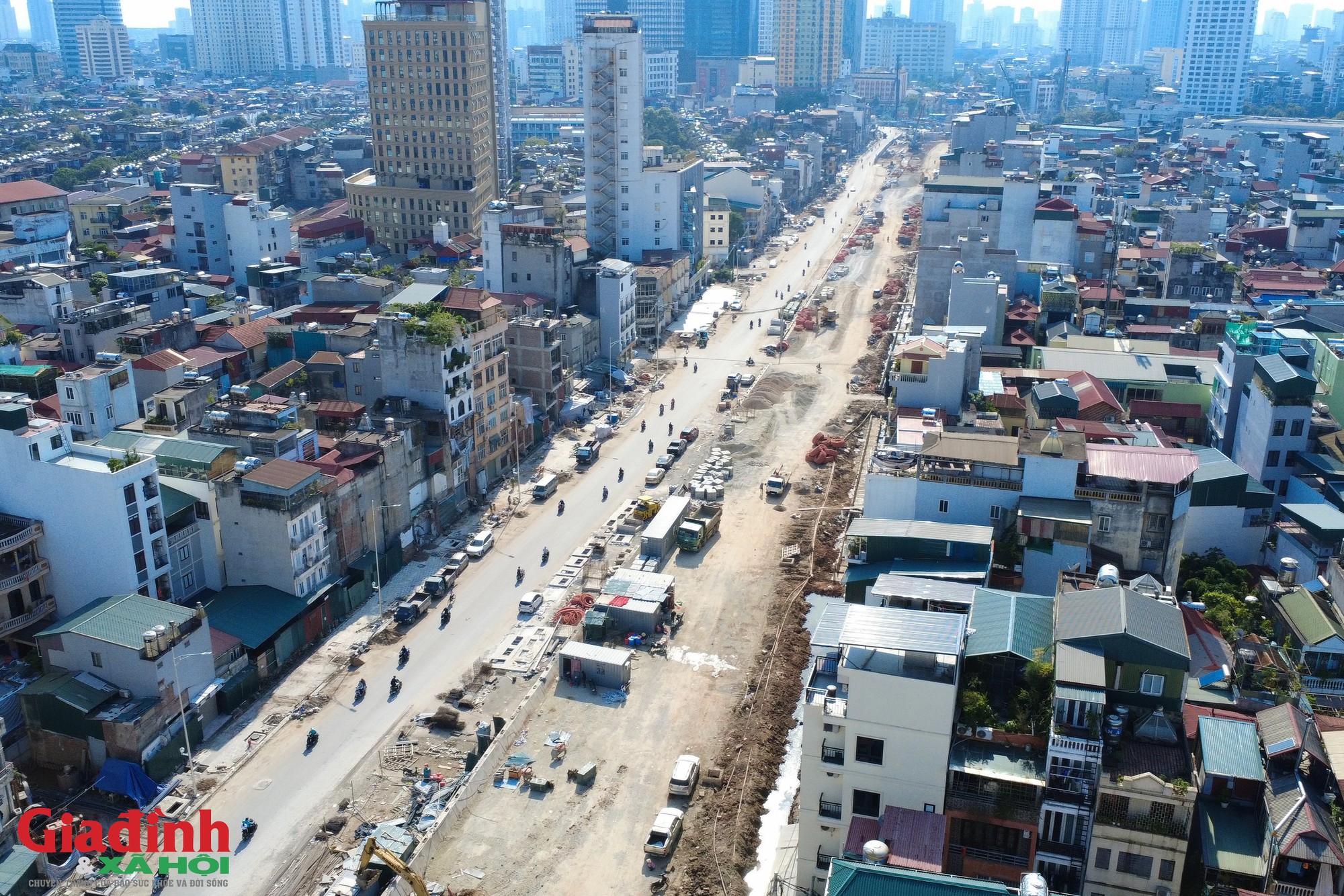 Hà Nội tăng tốc thi công Vành đai 1 Hoàng cầu - Voi Phục trước hạn 2 / 9 - Ảnh 1.