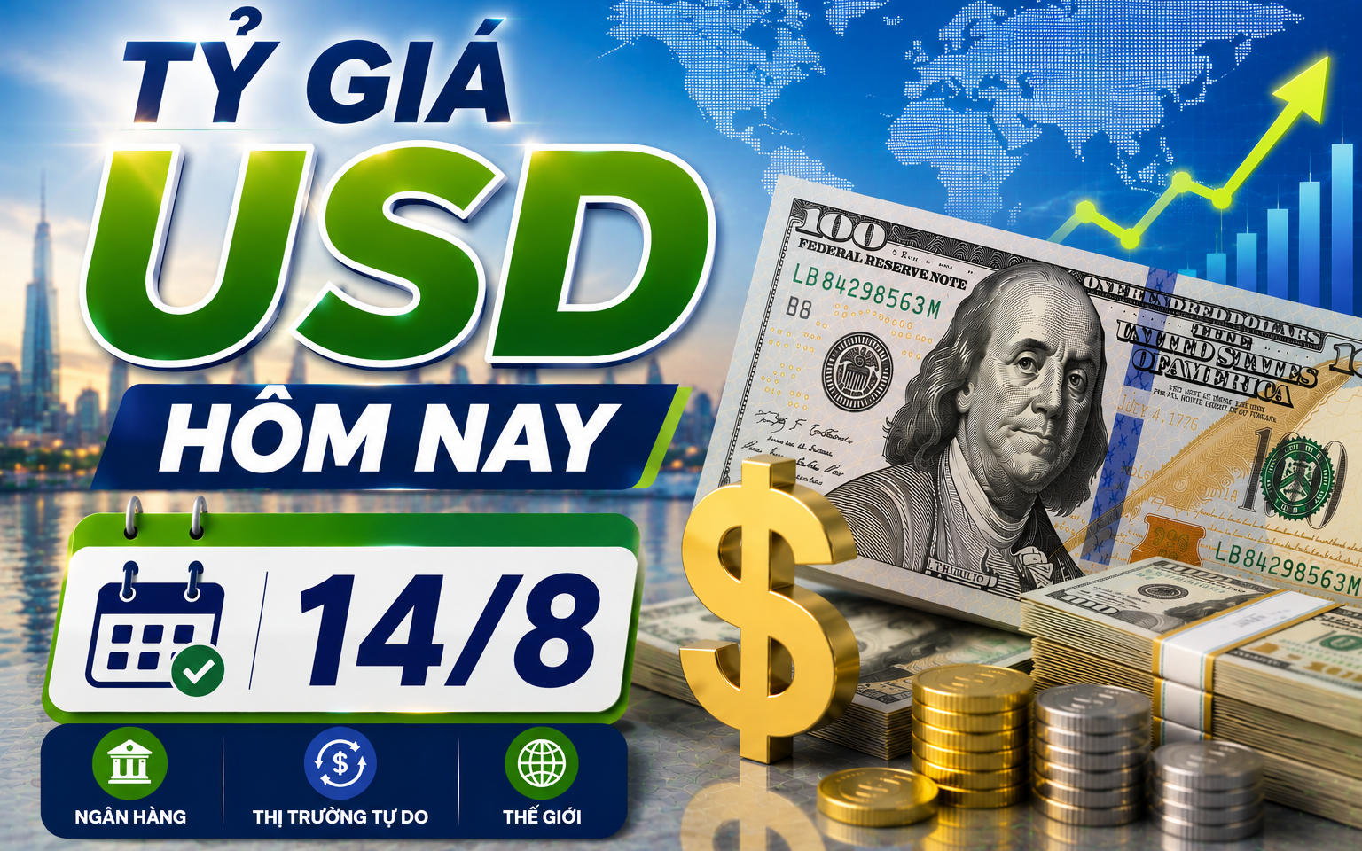 Tỷ giá USD hôm nay 15/8: Đồng Đô la Mỹ 'chợ đen' vẫn chững giá - Ảnh 6.