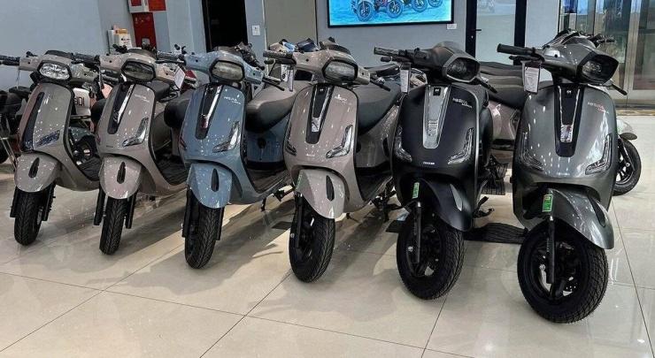 Gi&aacute; xe m&aacute;y điện OSAKAR Nispa Lumia chỉ 19 , 3 triệu đồng , di chuyển 80 km mỗi lần sạc - Ảnh 2.