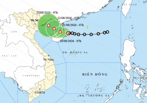 &Aacute;p thấp nhiệt đới giật cấp 8 tr&ecirc;n Biển Đ&ocirc;ng, cuối tuần miền Bắc lại c&oacute; mưa lớn? - Ảnh 1.