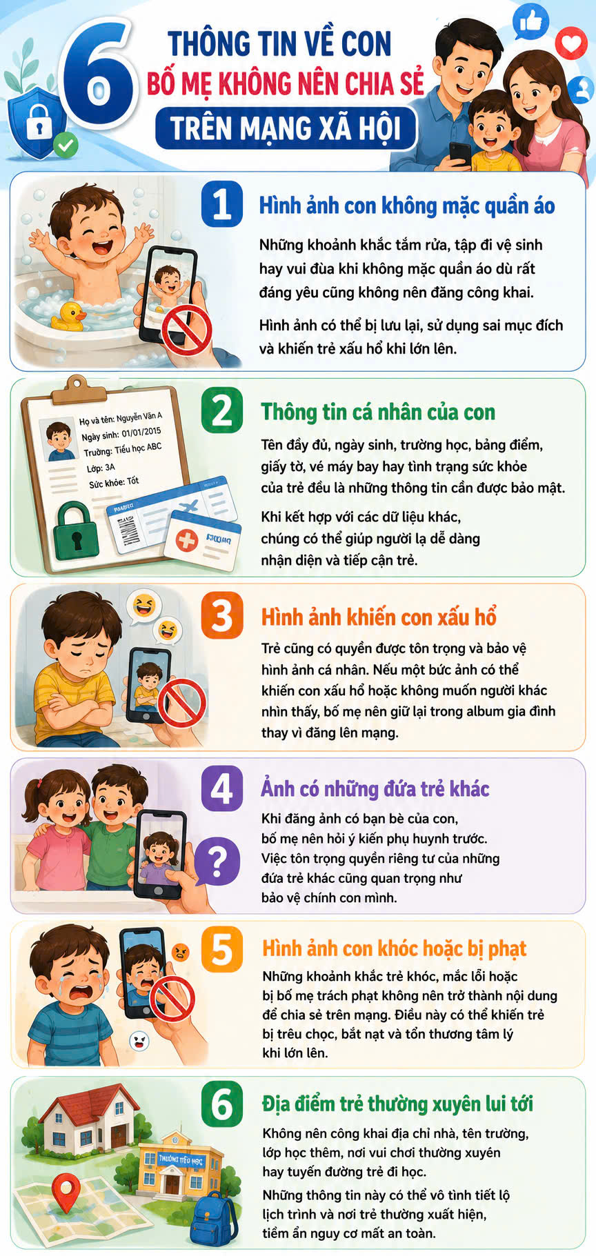 6 điều về con bố mẹ n&ecirc;n giữ k&iacute;n - Ảnh 1.