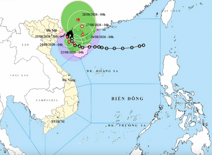 Cập nhật b&atilde;o số 4 Narra 2026: T&igrave;nh h&igrave;nh mưa lũ tại Đ&ocirc;ng Bắc Bộ - Ảnh 1.