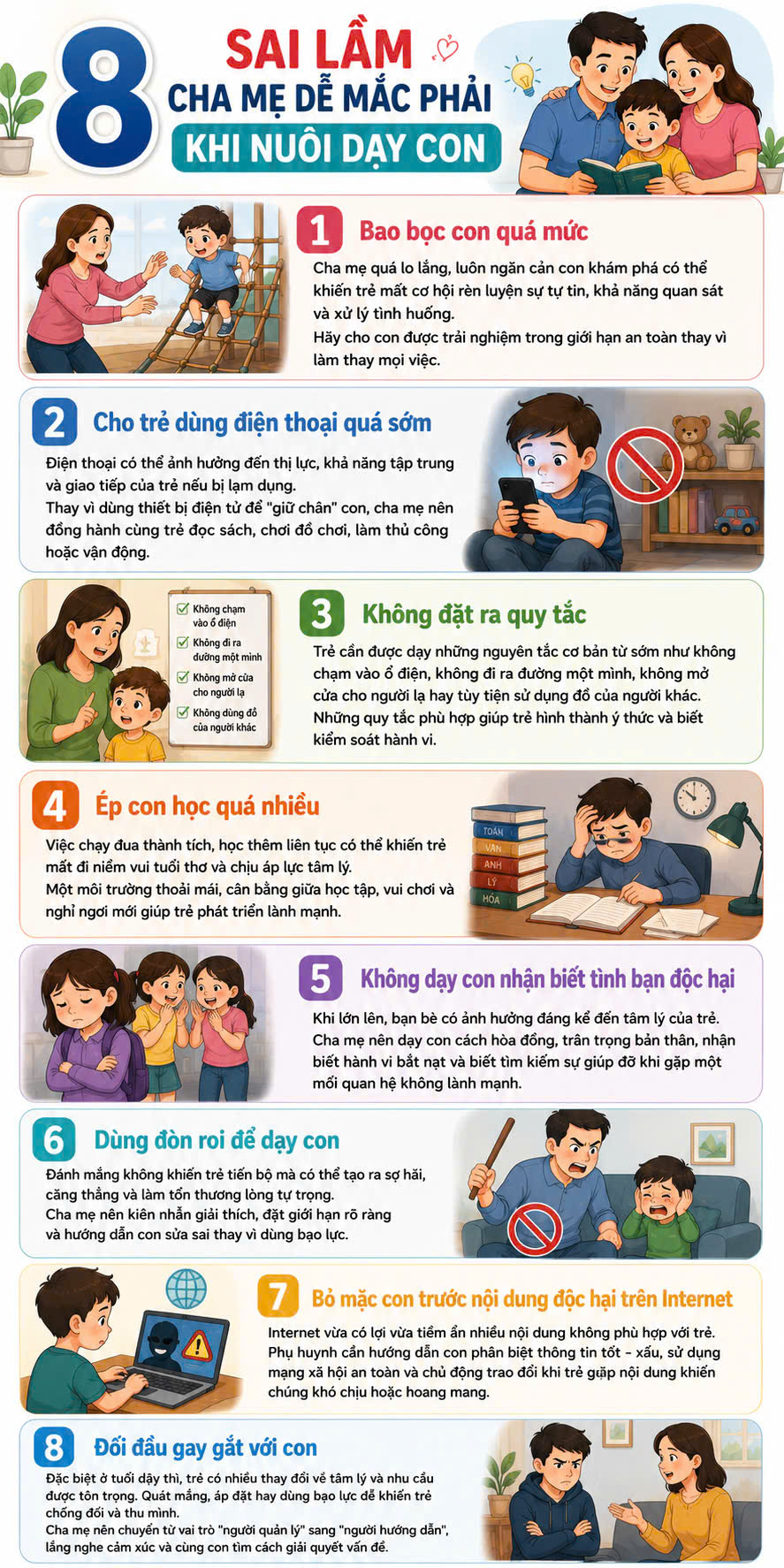 Trẻ lớn l&ecirc;n EQ thấp v&igrave; 8 h&agrave;nh vi khi nu&ocirc;i dạy con v&ocirc; c&ugrave;ng quen thuộc - Ảnh 1.