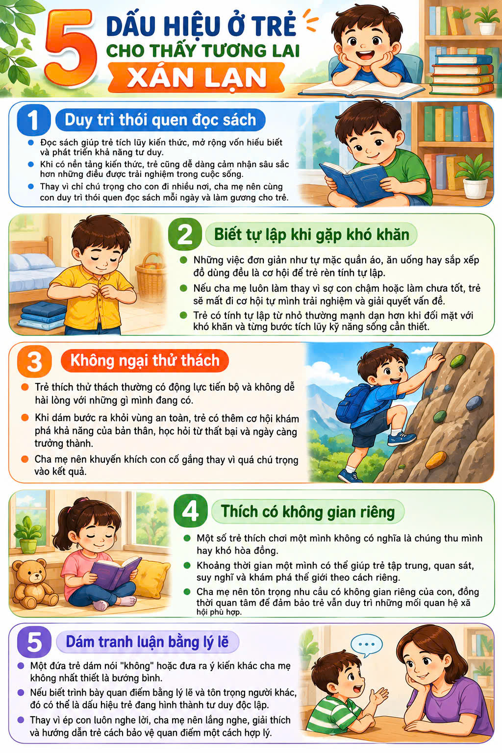 5 thói quen ở trẻ cho thấy tương lai rất xán lạn - Ảnh 1.
